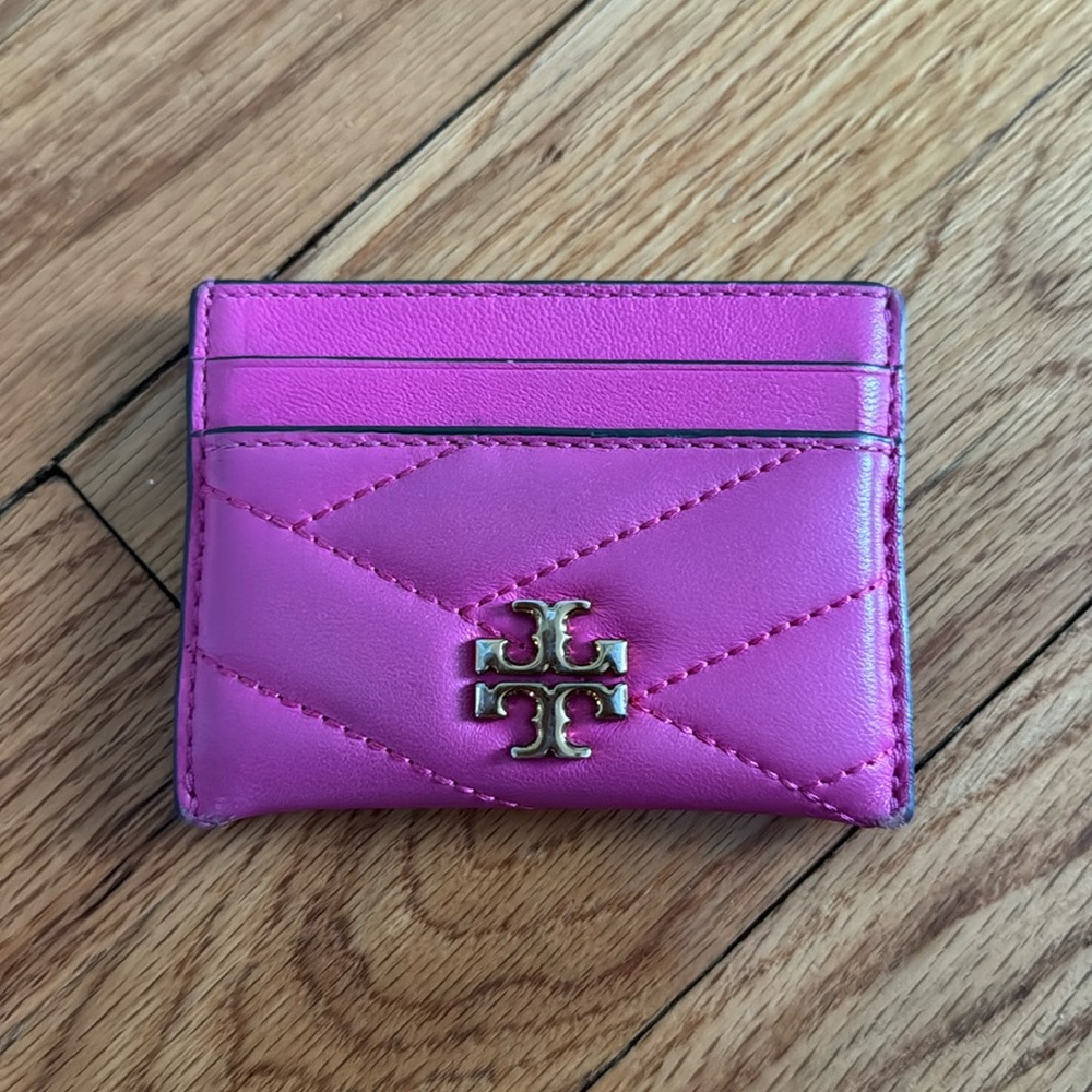 Tory Burch Kira Pink Card Holder